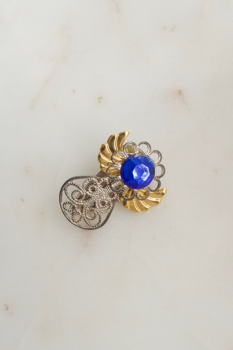 Vintage Filigree Angel Lapel Pin