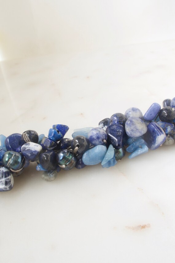 Sodalite Gemstones Bead Bracelet - image 5