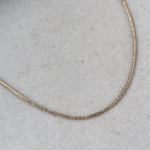 Vintage 925 Italy Sterling Silver Gold Plated Chain Necklace