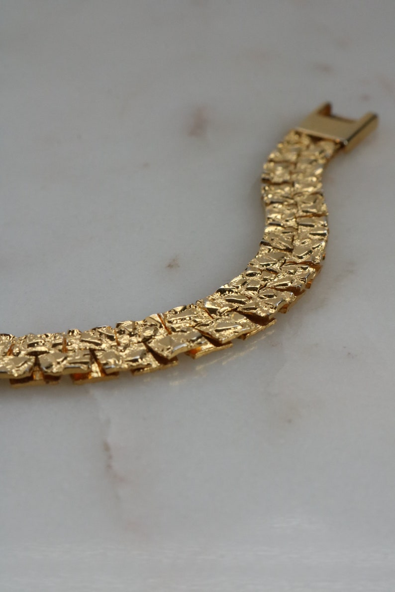 Vintage Gold Chain Bracelet