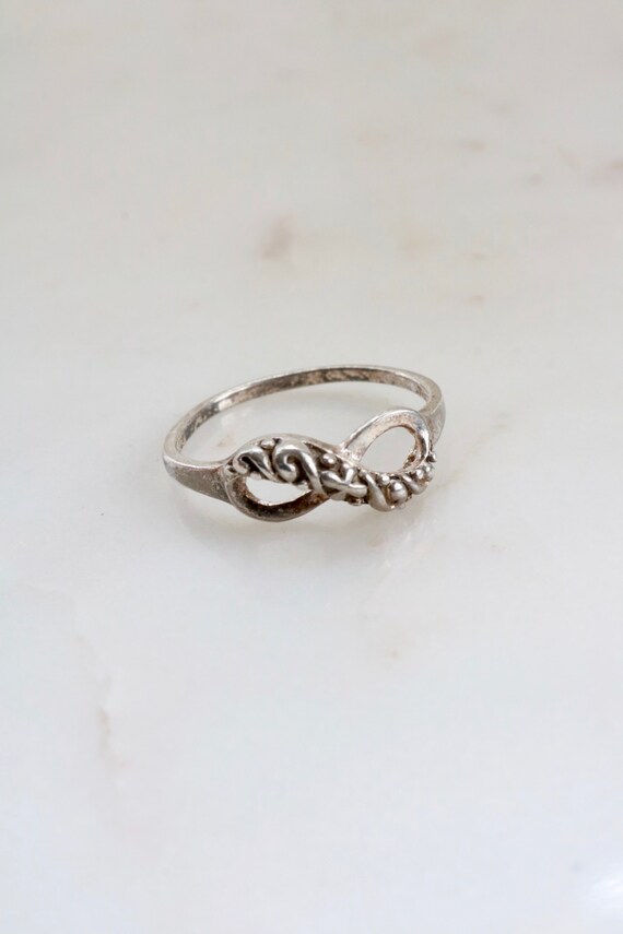 Infinity Pavã© Twist Ring | 925 Sterling Silver | Infinity Pavé Twist