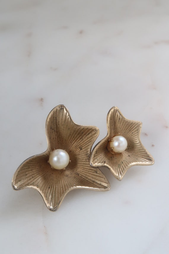 Vintage Gold Starfish Brooch - image 8