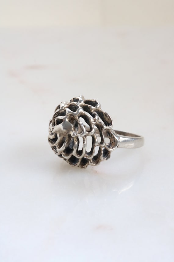 Vintage sterling ring mexico Gem