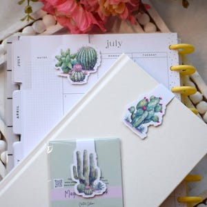 Magnetic Bookmarks, Cactus