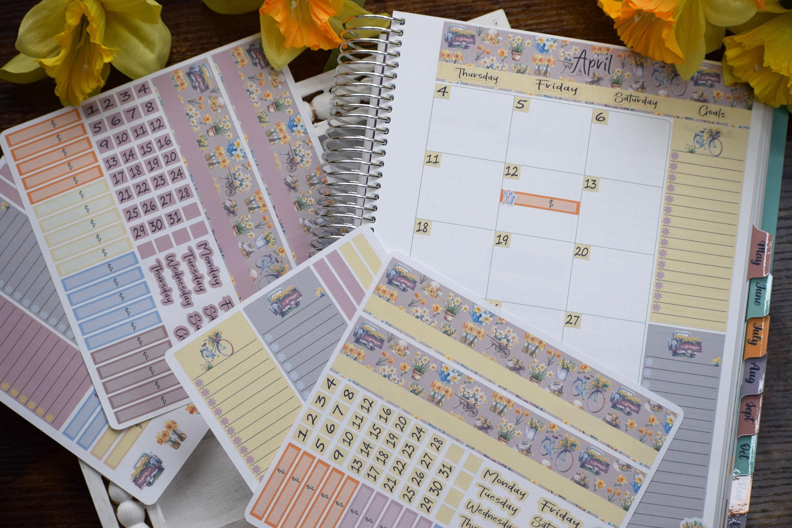 TBM BBP Workbook Sticker Kit, Daffodil Delight #20 - Etsy