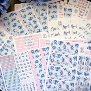TBM BEP Sticker Kit, Blaue Blume #2