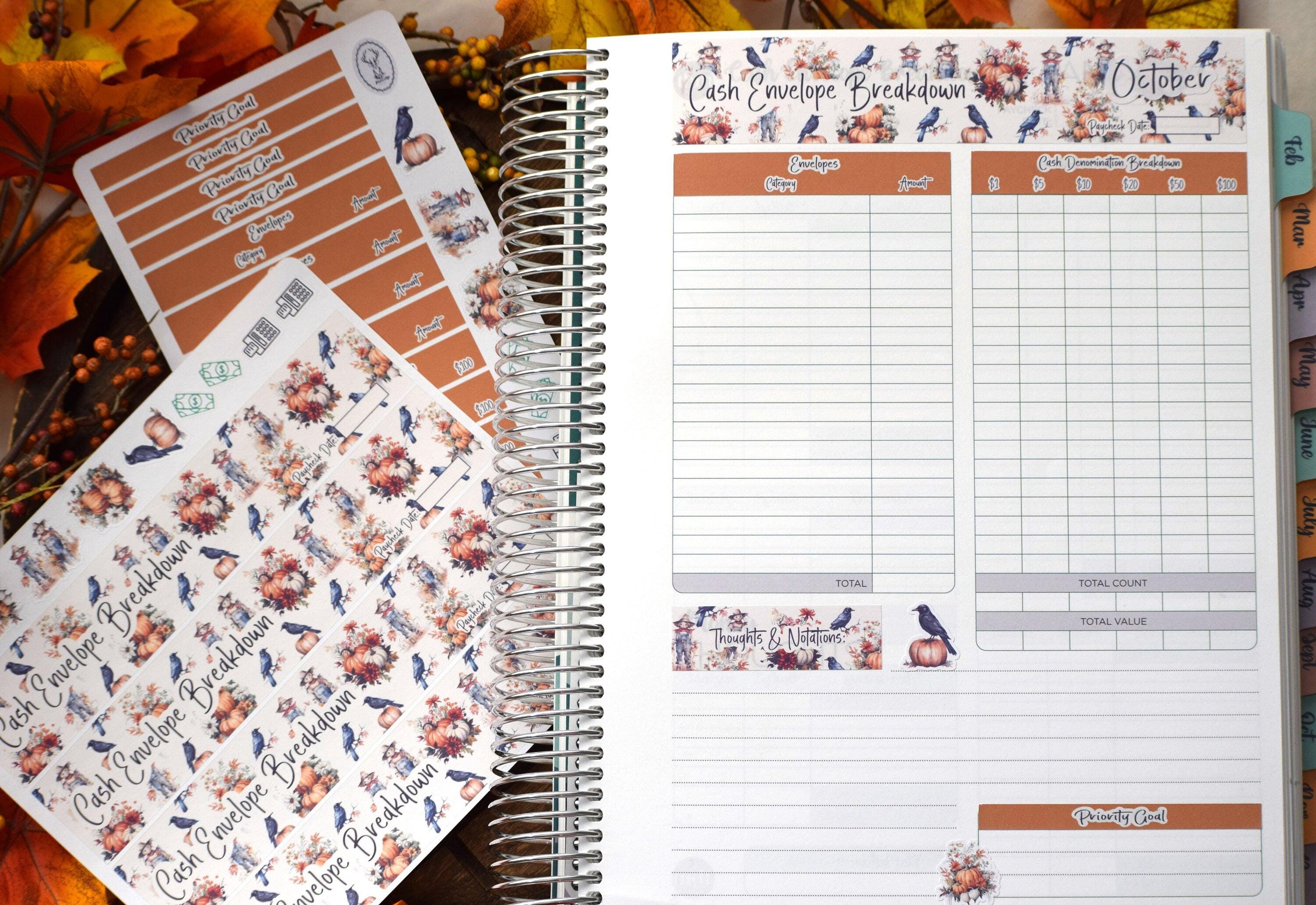 TBM BBP Workbook Sticker Kit, Pumpkins and Crows - Etsy