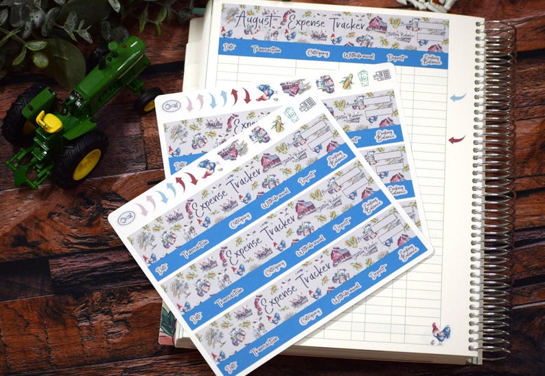 TBM BBP Workbook Sticker Kit, Farm Life - Etsy