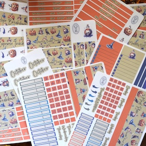 TBM BEP Sticker Kit für Arbeitshefte, Halloween