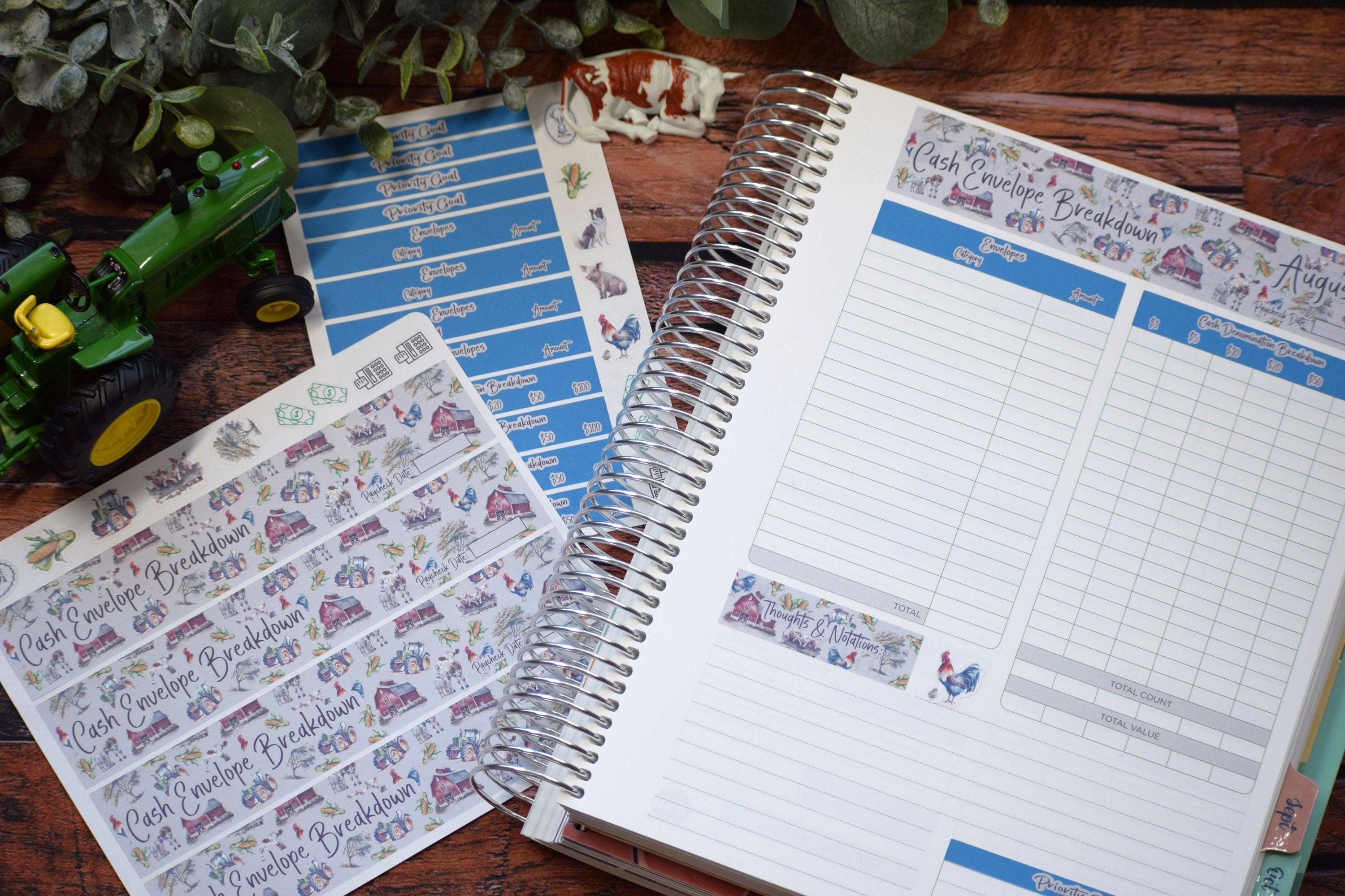 TBM BBP Workbook Sticker Kit, Farm Life - Etsy