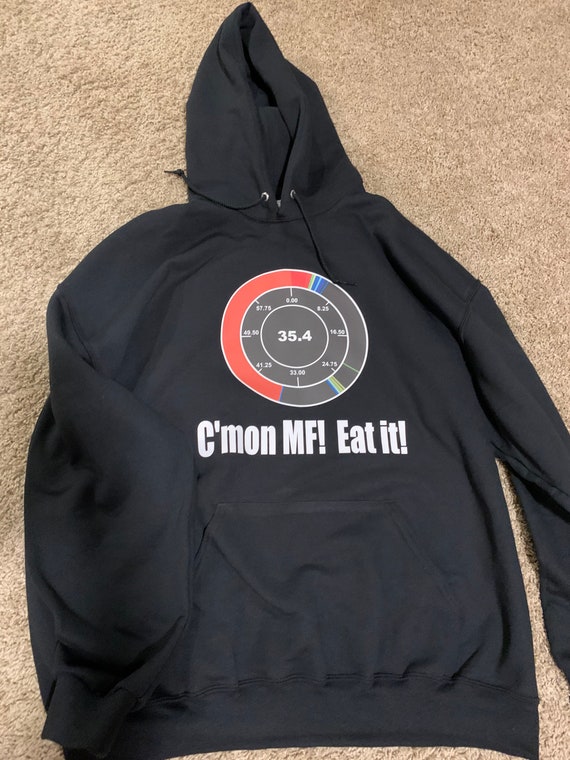 Ice fishing sweatshirt - black- MF version - NSFW