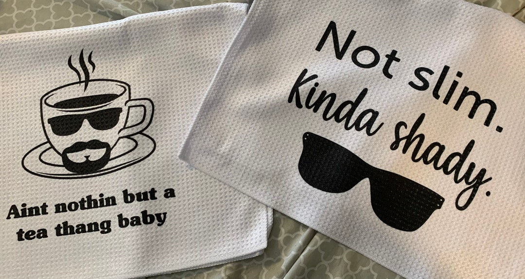 90s Towels Tea Thang Eminem Snoop Dogg Slim Shady