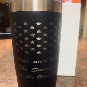 2nd Amendment 20oz TUmbler
