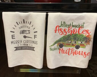 Griswold’s Christmas Vacation Towels Shitter’s Full