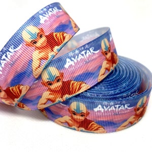 Avatar The Last Airbender Grosgrain Ribbon 1 Yard image 2