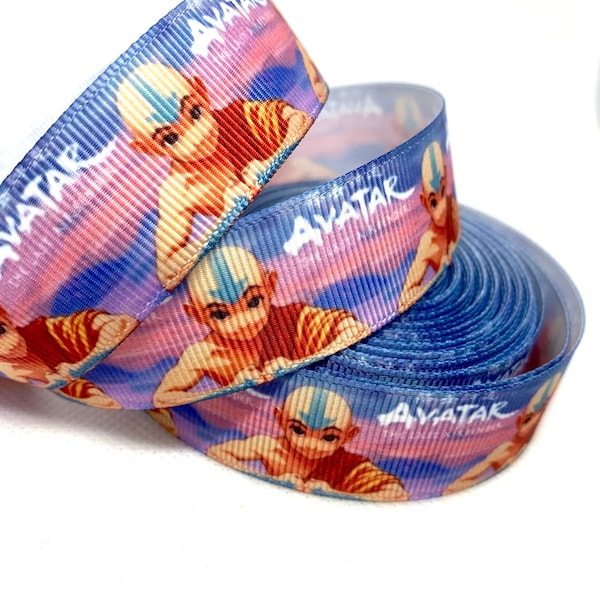 Avatar The Last Airbender Grosgrain Ribbon 1 Yard