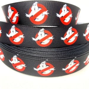 Ghostbusters Grosgrain Ribbon 1 Yard 22mm