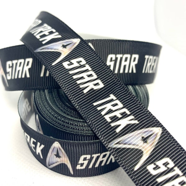 Star Trek 22mm Grosgrain Ribbon 1 Yard