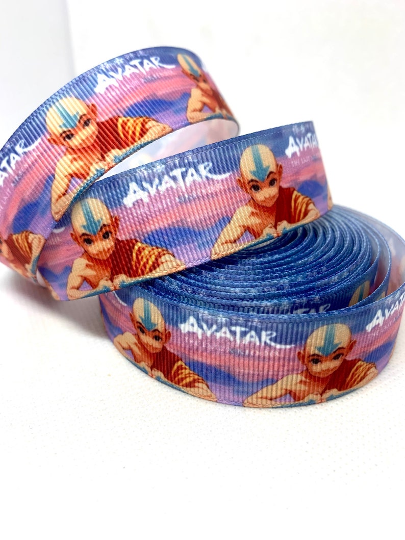 Avatar The Last Airbender Grosgrain Ribbon 1 Yard image 5