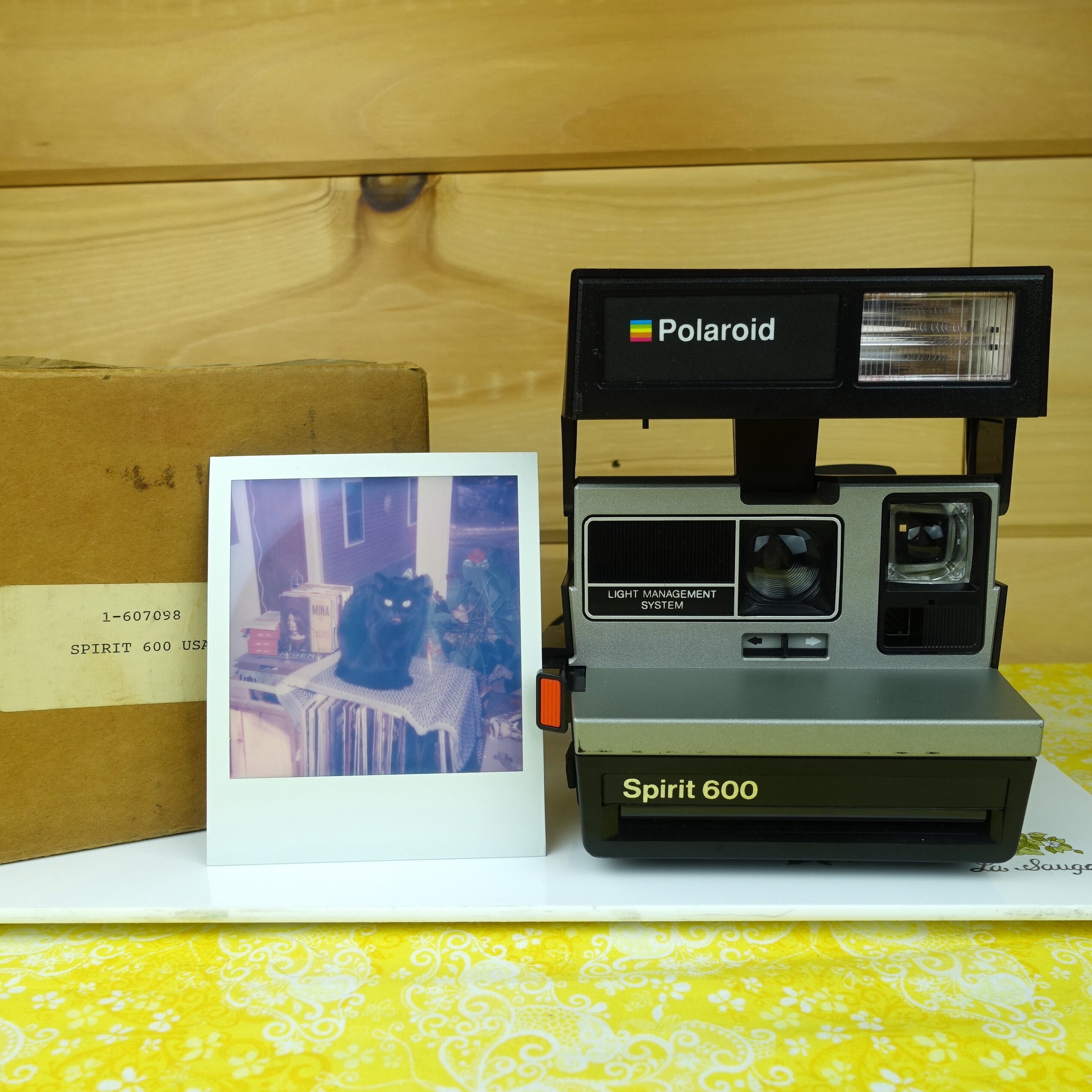 Film Tested Polaroid Spirit 600 with Flash Ready to Shoot! Party Action  Fun Time! With Fresh Film Option, too!