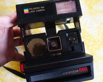 Polaroid Autofocus 660 Camera, Sonar, Tested and Working, and So Much Fun!