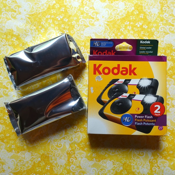 Kodak FunSaver Camera 2-Pack!  Single Use Camera, TWO In the Box, EXPIRED Film, Lomo