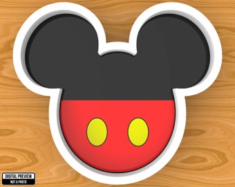 Fondant /& Biscuit Instagram 3 Sizes Mickey Mouse Glove Hand Cookie Cutter