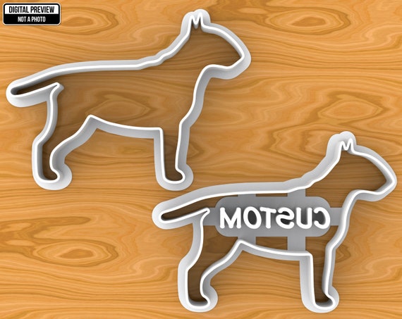 Selectable sizes English Cocker Spaniel Dog Cookie Cutter
