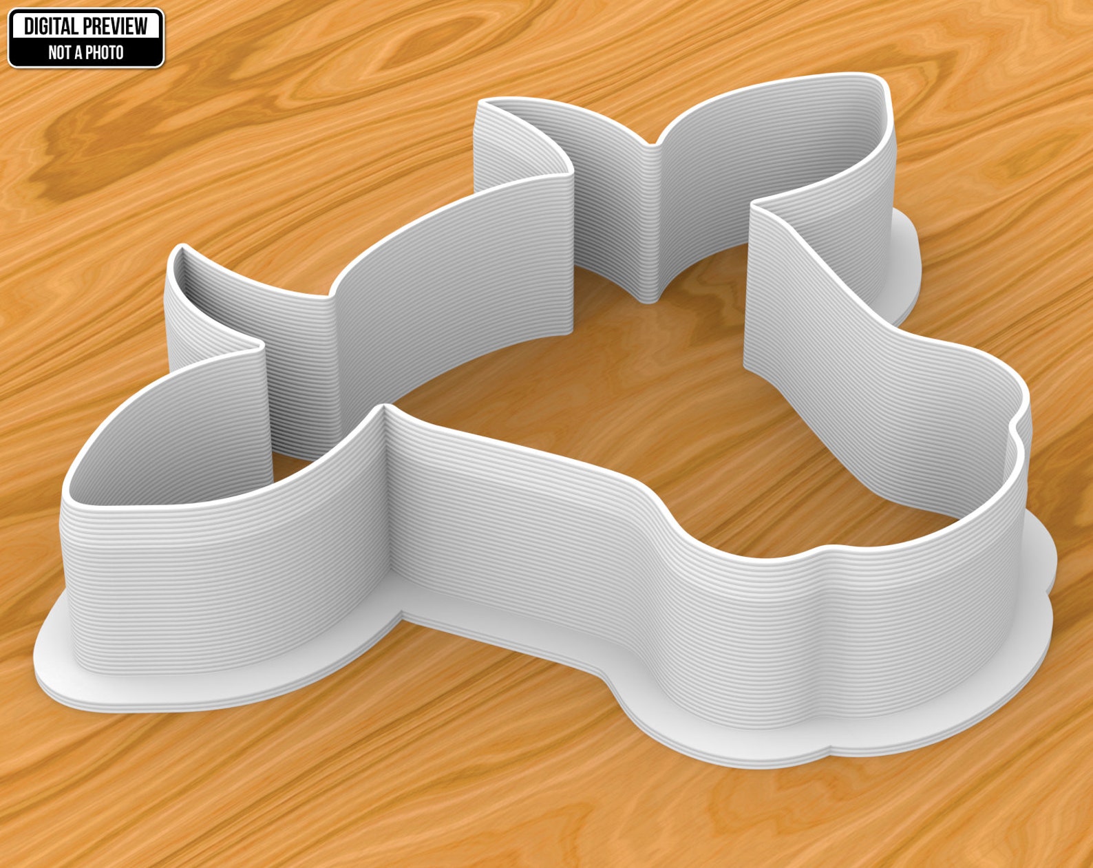 Cow Head Cookie Cutter Selectable Sizes Sharp Edge Upgrade Etsy