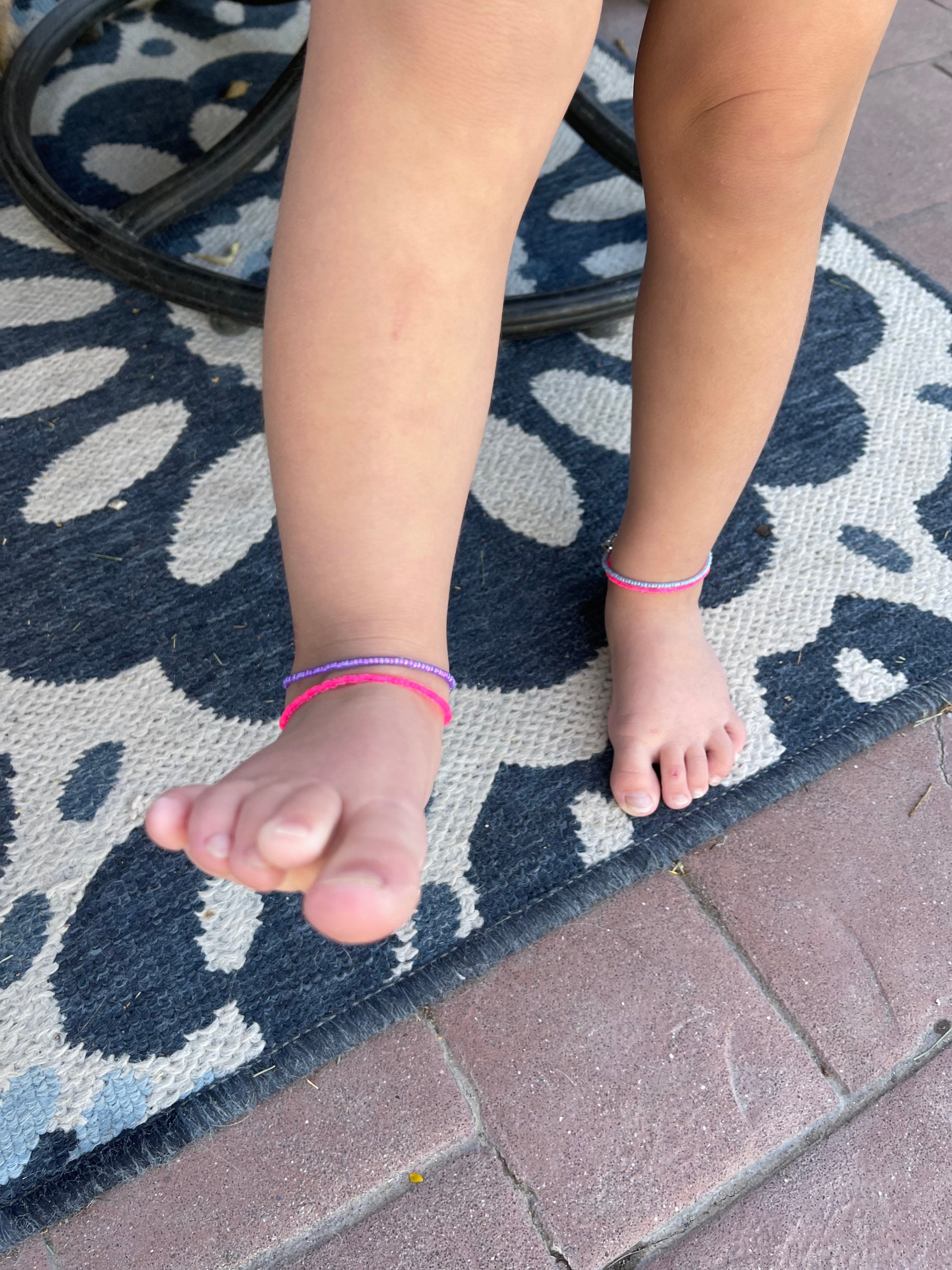 Baby anklets / ankle bracelets for toddlers and young kids. Etsy
