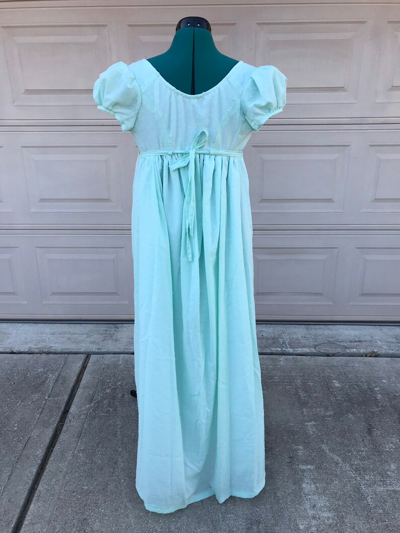 Adjustable Drawstring Regency Day Dress Ladies-Custom Order