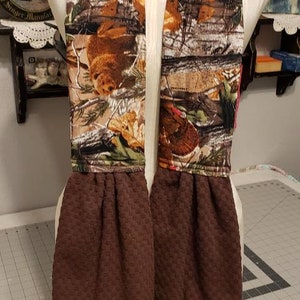 Wildlife kitchen neck scarf, kitchen boa