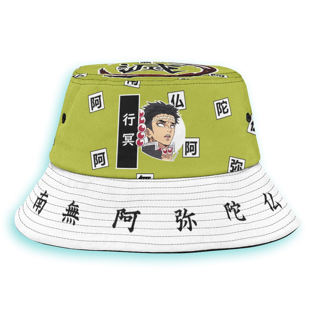 Himejima Gyomei Anime Bucket Hat Etsy