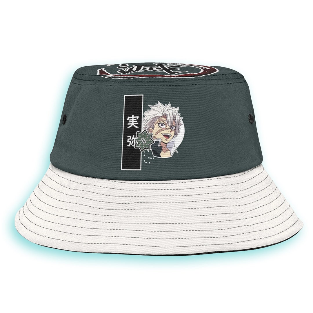 Shinazugawa Sanemi Anime Bucket Hat Etsy