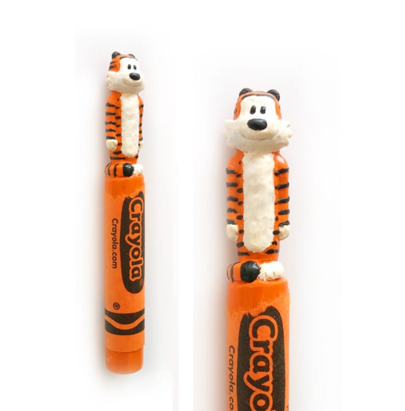 Calvin and Hobbes Crayon Carving image 2