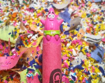 Patrick Star Spongebob Crayon Carving