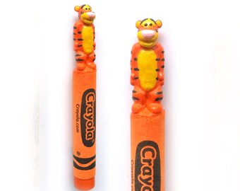 Tigger Winnie the Pooh Crayon Carving