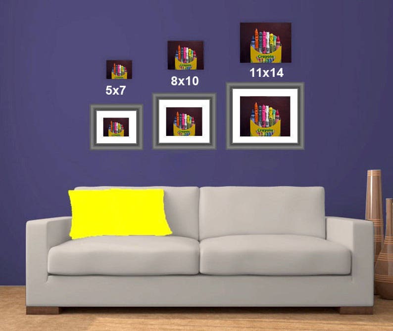 Winnie the Pooh Carved Crayon Print