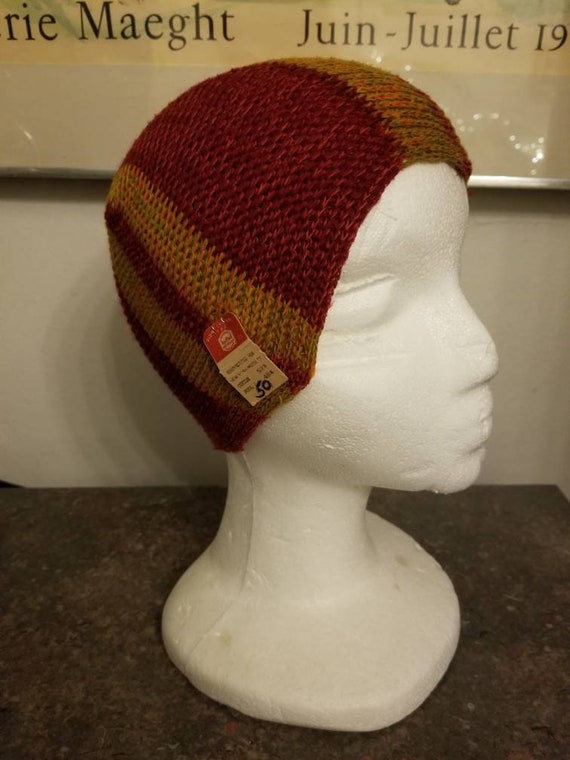 ANTIQUE FLAPPER SWIM Cap Wool Blend Original Old S