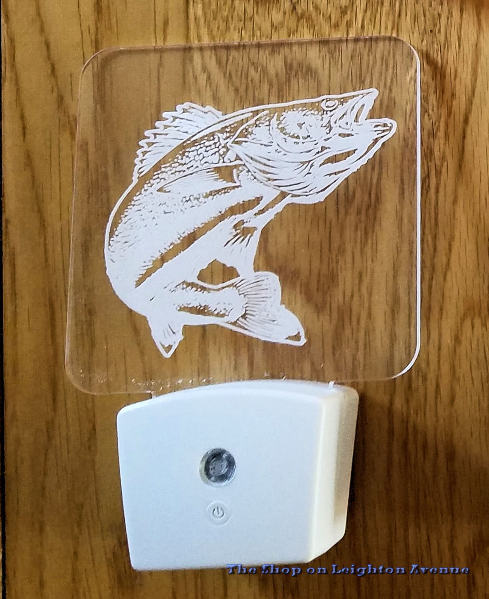 Laser Engraved Acrylic Night Light Etsy