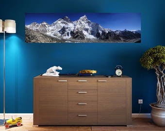 Mount Everest Snow Wall Art Sticker Vinyl Decal Custom Home Decor
