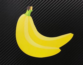 Banana Vinyl Sticker Decal Custom