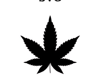 Download Pot Leaf Silhouette Etsy