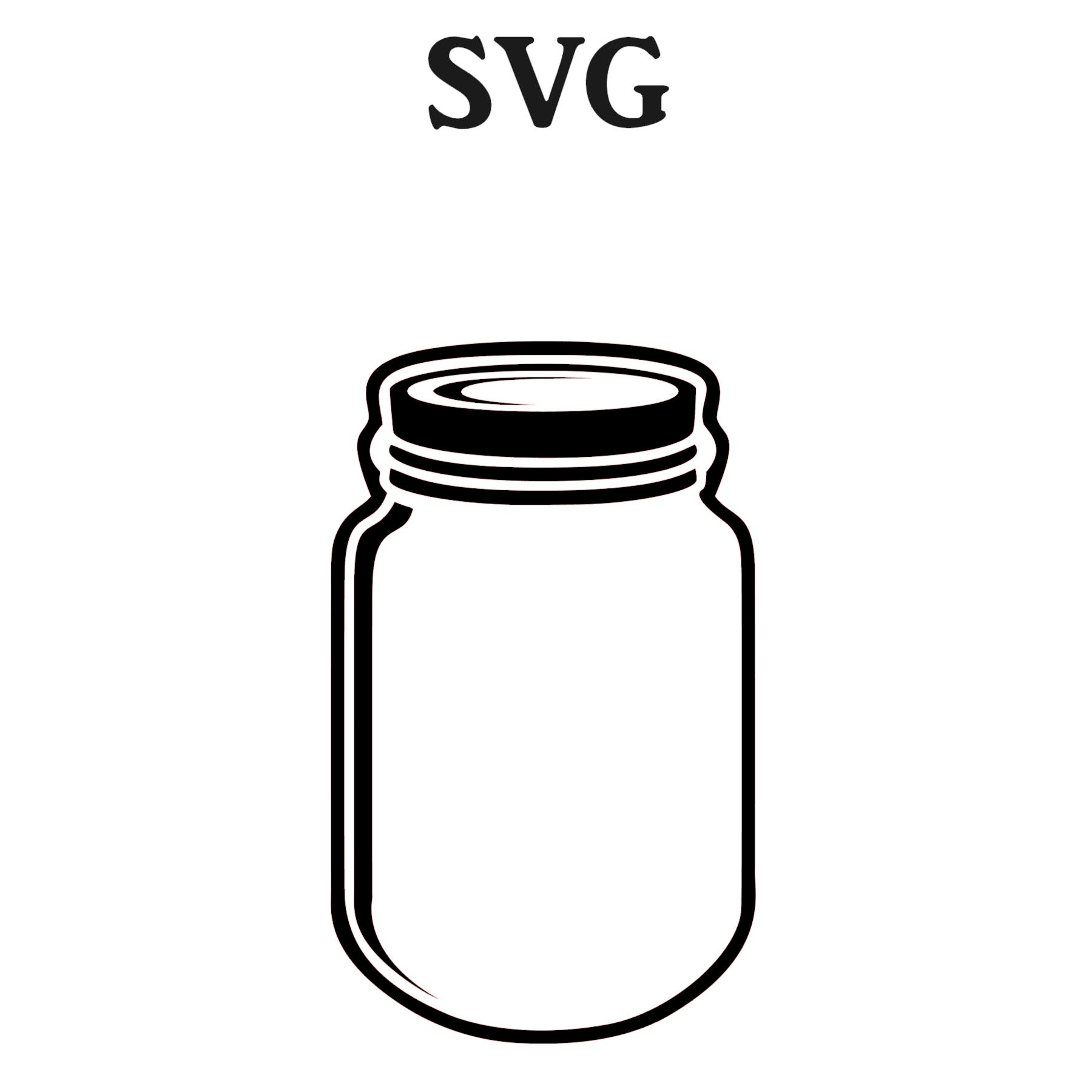 Mason Jar Svg Mason Jar Cut File Mason Jar Cricut Cut File Mason Jar  Silhouette Cut File Mason Jar Clip Art Jelly Svg -  Denmark