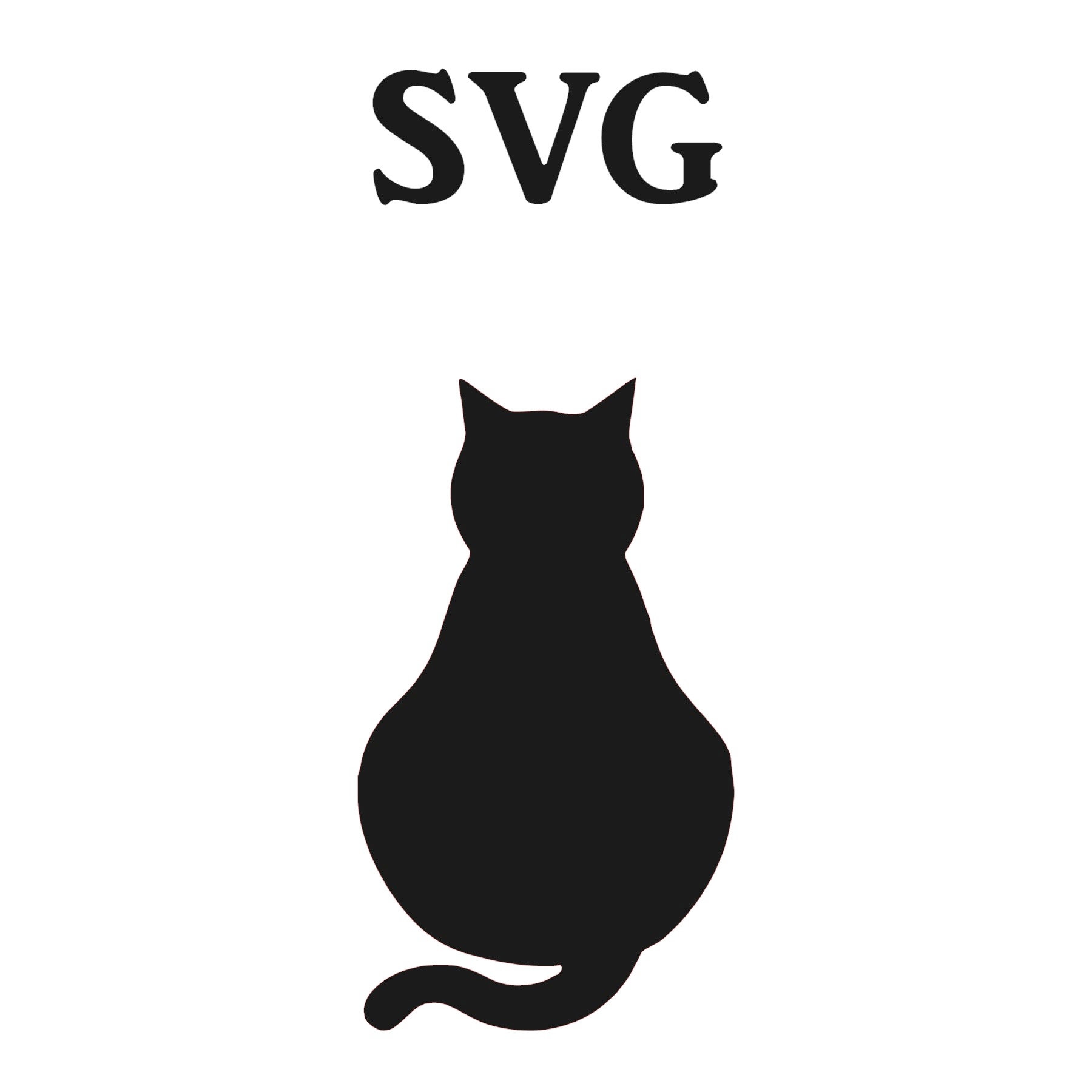 Cat SVG file SVG files for Cricut Svg files for Silhouette | Etsy