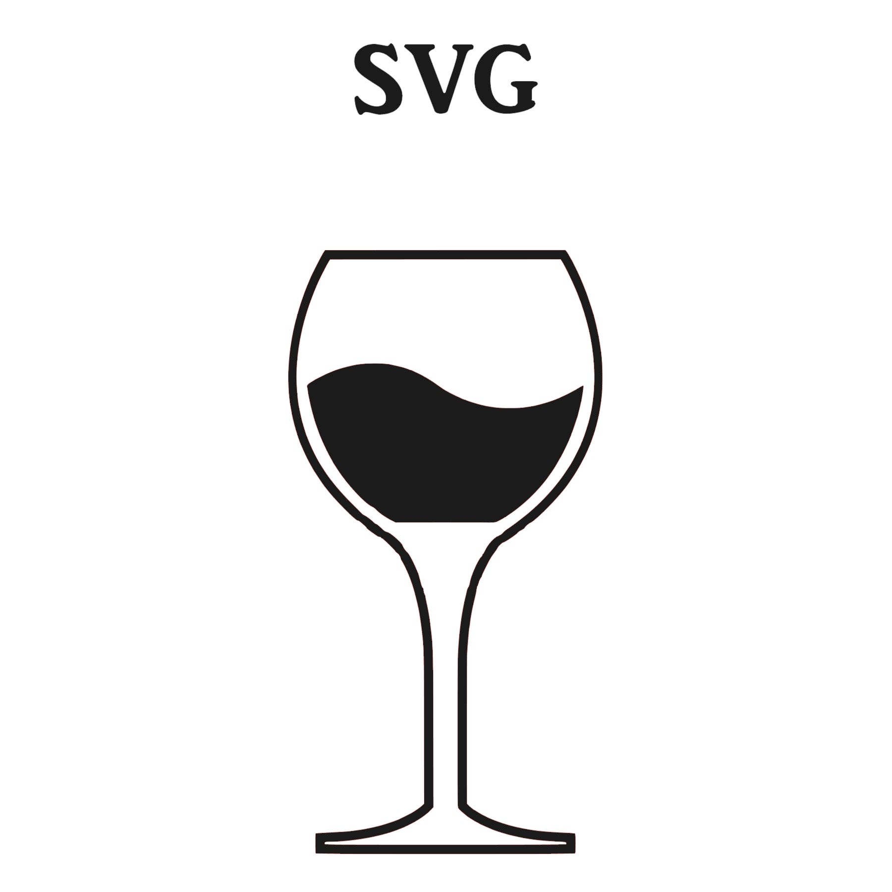 Wine Glass Svg File Free | My XXX Hot Girl