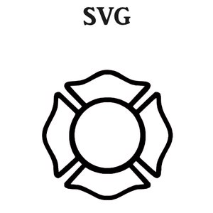 Croce di Malta SVG, Vigile del fuoco SVG, Dipartimento dei vigili del fuoco SVG, Gancio antincendio SVG, Dipartimento dei vigili del fuoco SVG, Pompiere SVG, Fuoco SVG, File SVG, Croce SVG