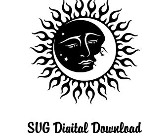 Sun and Moon SVG