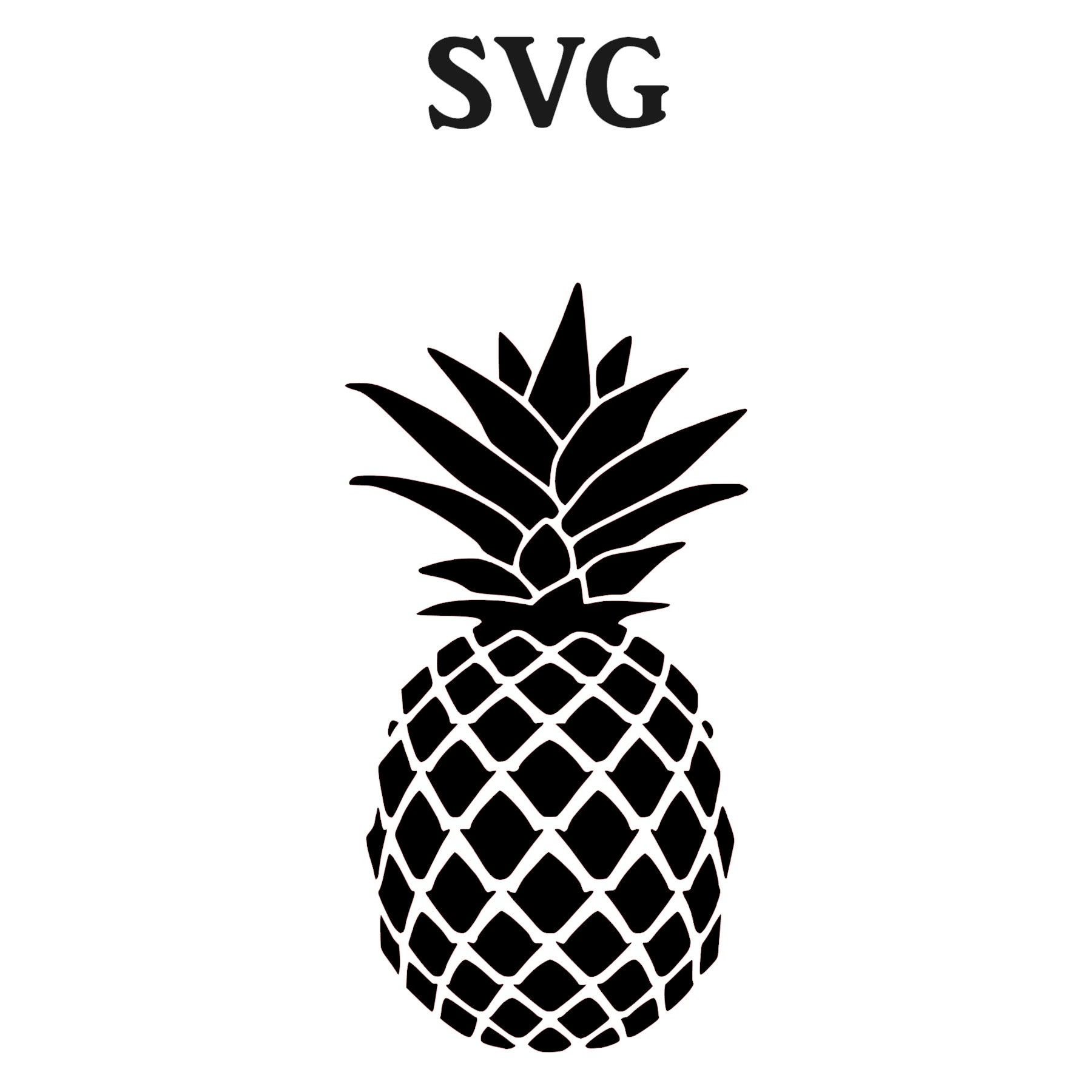 Pineapple SVG File SVG Files for Cricut Svg Files for Etsy Denmark
