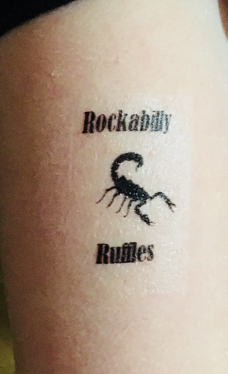 Custom Temporary Tattoos Etsy